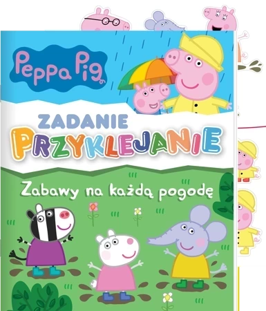 Peppa Pig. Zadanie Przyklejanie