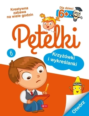 Pętelki. Krzyżówki i wykreślanki