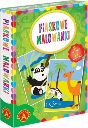 Piaskowe malowanki Panda/Wielbłąd