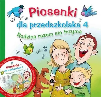 Piosenki dla przedszkolaka 4 + CD