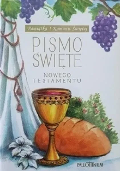 Pismo Świete - NT duże (komunia, winogrono)