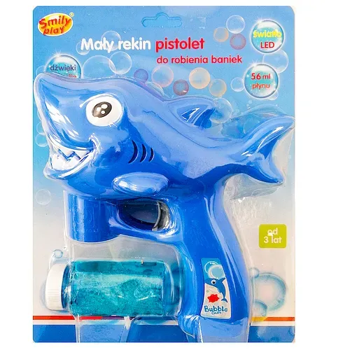 Pistolet do robienia baniek  Mały rekin SP83779 AN01