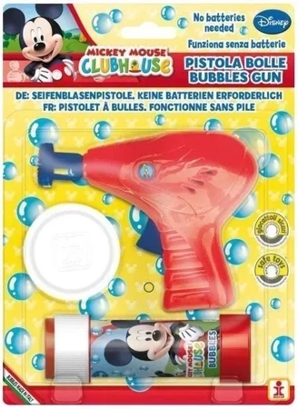 Pistolet do robienia baniek mydlanych Mickey