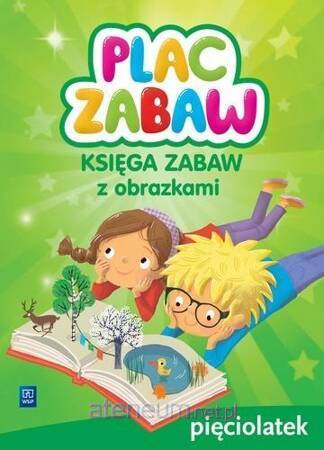 Plac zabaw Książka zabaw z obrazkami Pięciolatek