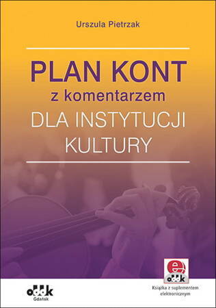 Plan Kont Z Komentarzem Dla Instytucji Kultury