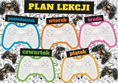 Plan lekcji A5 Pad