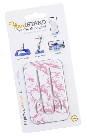 Podstawka pod telefon TG FlexiStand Podstawka pod telefon Pink Marble