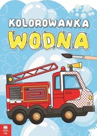 Pojazdy. Kolorowanka wodna