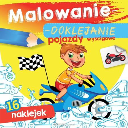 Pojazdy wyścigowe. Malowanie-doklejanie