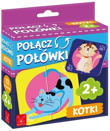 Połącz połówki Kotki