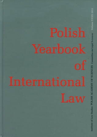 Polish Yearbook Of International Law