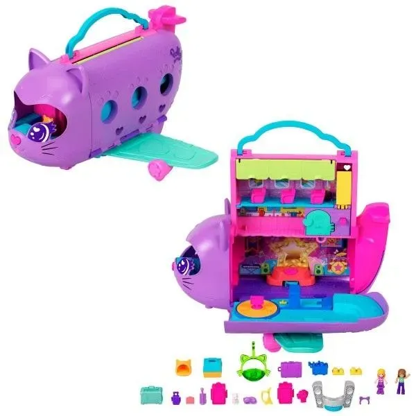 Polly Pocket. Kotolot Koci Samolot