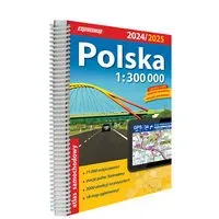 Polska Atlas Samochodowy 1:300 000 2024/2025 w.2