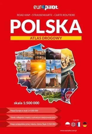 Polska Atlas drogowy Europilot 1:500 000