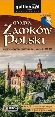 Polska - mapa zamków 2023