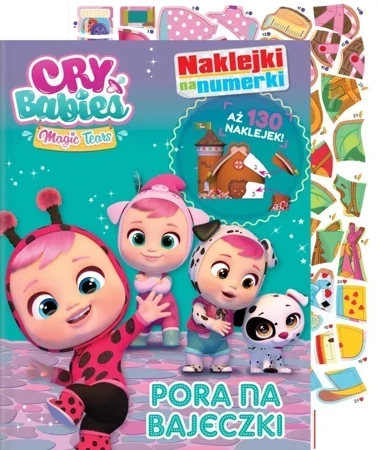 Pora na bajeczki. Cry babies. Naklejki na numerki. Część 1