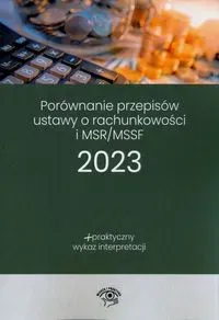 Porównanie przepisów ustawy o rachunkowości i MSR/MSSF 2023