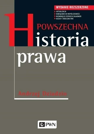 Powszechna historia prawa. Wydanie rozszerzone