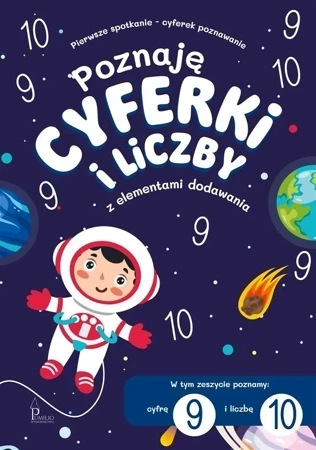 Poznaję cyferki i liczby 9,10 z el. dodawania