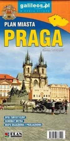 Praga plan miasta 1:10 000