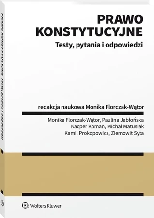 Prawo konstytucyjne. Testy pytania i odpowiedzi