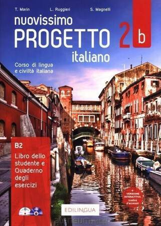 Progetto italiano Nuovissimo 2B podr. + ćw. + CD