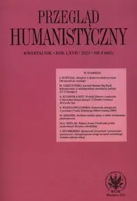 Przegląd Humanistyczny 2023/4 (483)