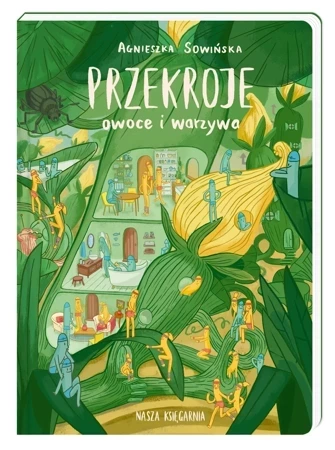 Przekroje owoce i warzywa