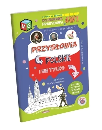 Przysłowia polskie i nie tylko kolorowanka 4 w 1