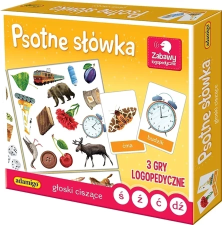 Psotne słówka - głoski ciszące