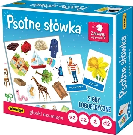 Psotne słówka - głoski szumiące