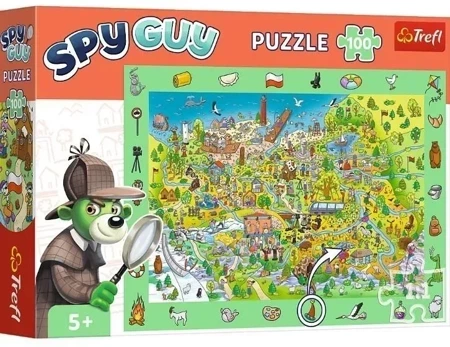 Puzzle 100 Obserwacyjne Spy Guy Polska 15596