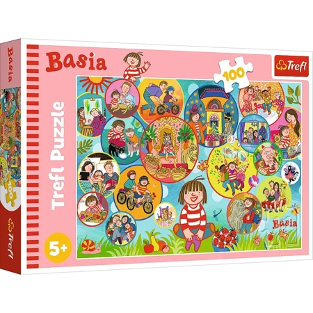 Puzzle 100 Spędź dzień z Basią 16453