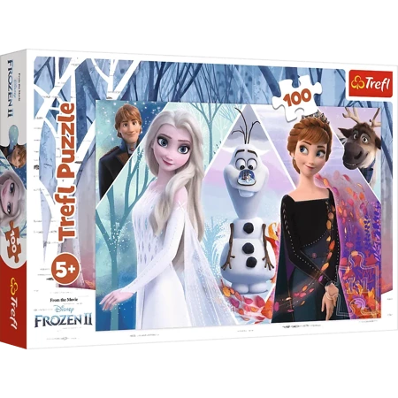 Puzzle 100 Zaczarowana Kraina Frozen 2 16418