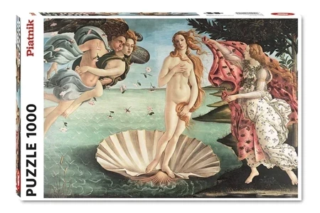 Puzzle 1000 Botticelli, Narodziny Venus PIATNIK