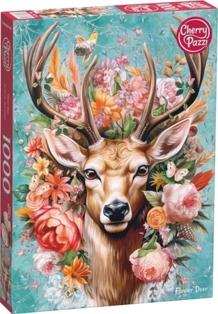 Puzzle 1000 CherryPazzi Flower Deer 30752