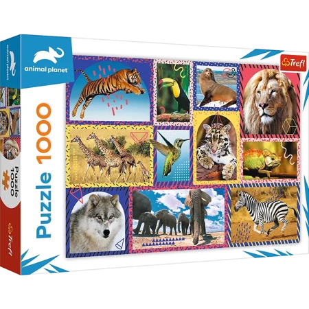 Puzzle 1000 Dzika natura 10673