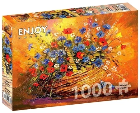 Puzzle 1000 Kosz z kwiatami