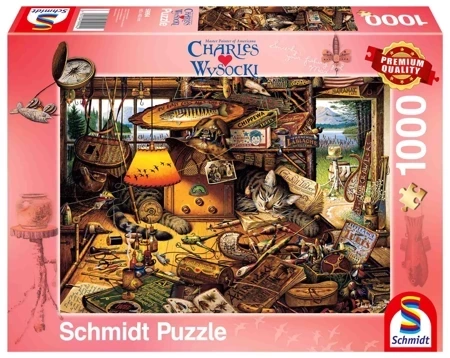 Puzzle 1000 PQ C. WYSOCKI Max Wędkarz