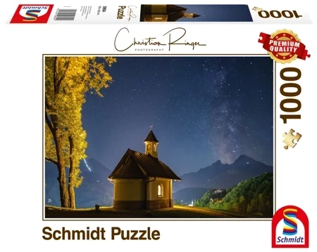 Puzzle 1000 PQ Kościół w Lockstein C. Ringer 109410