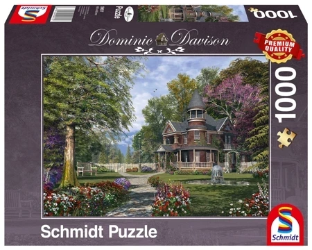 Puzzle 1000 PQ Rezydencja z wieżą D. Davison 108387