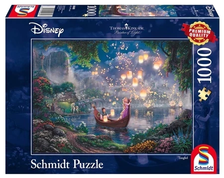 Puzzle 1000 PQ T. Kinkade Roszpunka 106645