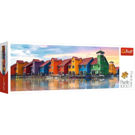 Puzzle 1000 Panorama - Groningen Holandia TREFL