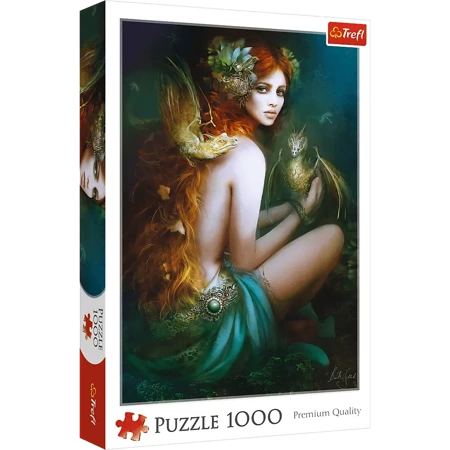 Puzzle 1000 Przyjaciółka smoków 10592