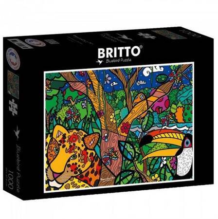 Puzzle 1000 Romero Britto, Rajska Puszcza