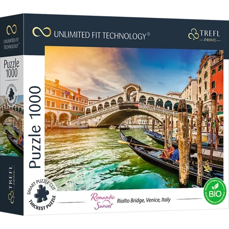 Puzzle 1000 UFT Rialto Bridge Venice Italy 10692