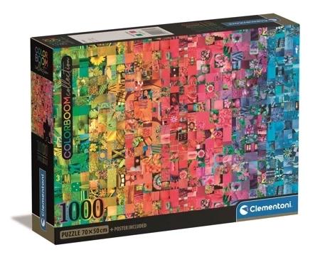 Puzzle 1000 compact compact colorboom collection