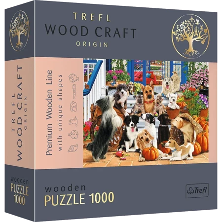 Puzzle 1000 drewniane Psia przyjaźń 20149