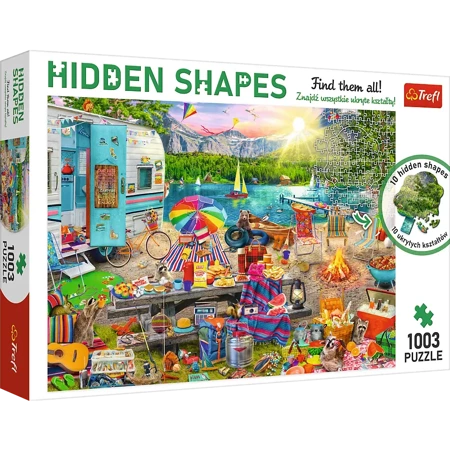 Puzzle 1003 Hidden Shapes Wycieczka kamperem 10677