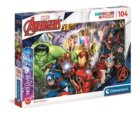 Puzzle 104 Brilliant Marvel